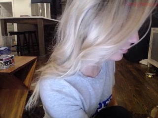 scout  Still Stimulates Her Pussy