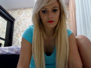 awesomeblonde shows off her milking