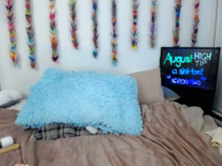 CharlotteWebb Cute cutie caresses shaved pussy