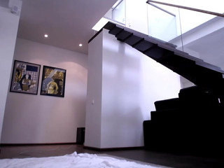 SPLENDID Buxom plays with long dildo