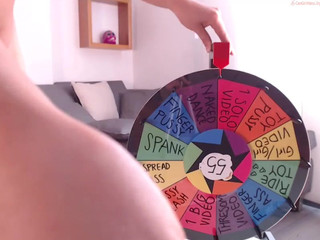 sexylittleval Beauty in stockings jerking her pussy with a phallus