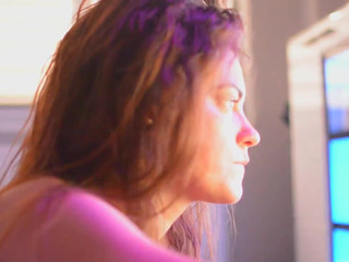 lulacum69 Blonde Passion caresses shaved pussy