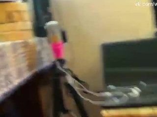 GRIMBERGEN Busty blonde licks nipples