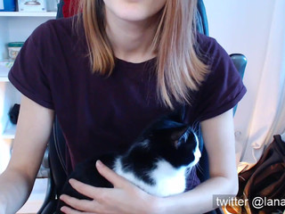 miss_lana Graceful beauty exposes big boobs