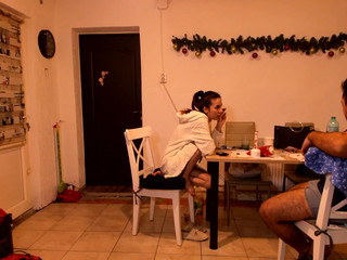 sweetdesire12 Skinny chick masturbates through her pussy panties