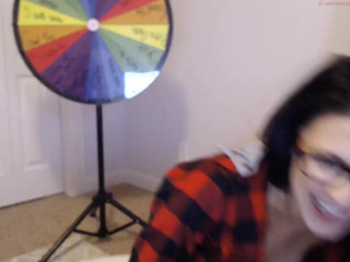 annbrooke Hot doll strips and massages pussy