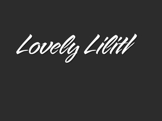 Lovely_Lilith writes pen on boobs and ass