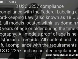 Bunnie Hughes Crazy chick fondles her cunt by hand