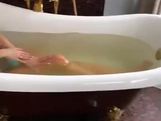 Helga_Lovekaty Busty babe shows off natural gifts