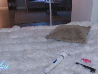 Thenovastorm masturbating and playing with her pussy