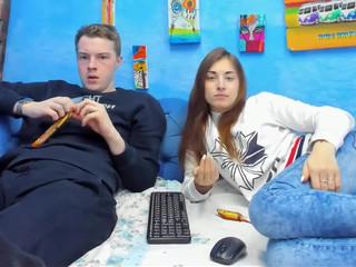 urnaughtyfoxes Busty schoolgirl fingering pussy