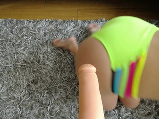 porn hd cute posing in fries