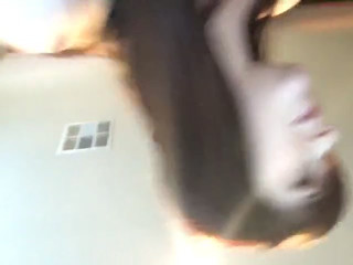 emilylynne cute brown-haired woman performs double fuck