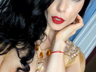 adysweet dark skinned bangs both holes