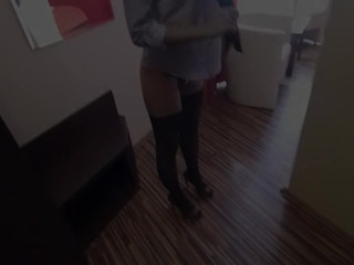 porno asshole harlot jerks off her pussy with a phallus