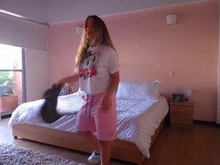 kendalltyler cum from the vibrator in the ass.