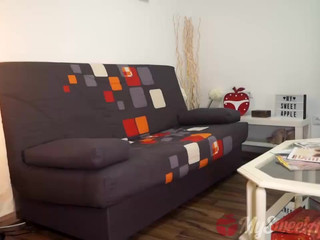 MySweetApple busty chick shows her charms