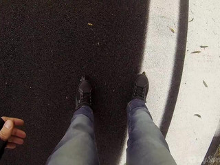 MySweetApple caresses the clit with a toy