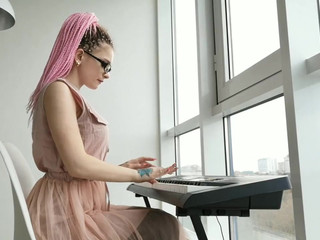 Marcelin Abadir busty young lady posing nude