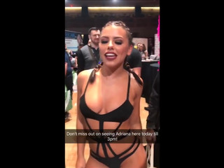 Adriana Chechik impressive passion masturbates both holes