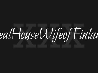 realhousewifeoffinlandxxx tasty babe tames its lust