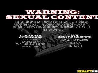 Jessica Robbin Sweet appetizing model fucks herself with a phallus