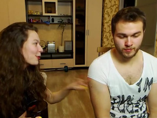 sexyru_couple lustful slut fucks her pussy with a phallus