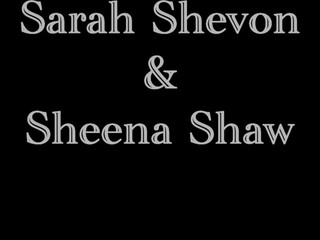 Sheena Shaw sexy girl in glasses coolly playing pranks with a sex toy