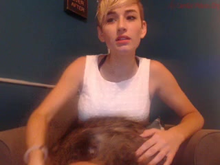 AuroraXoxo busty babe masturbates cunt