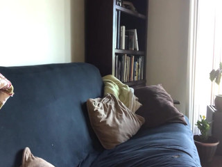 chantarra cute confused undresses and squeezes boobs