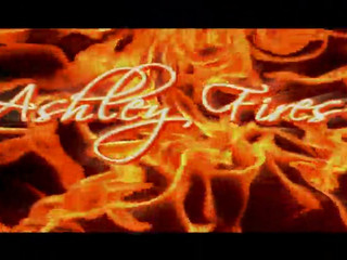 Ashley Fires cute mare posing in lingerie