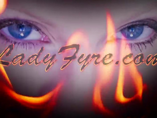 Lady Fyre hot thing is fucking sex toy