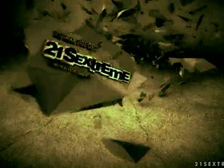 Mira Cuckold hot babe fucks herself with glass dildo