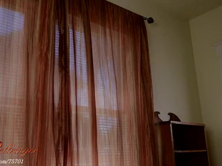 Xev Bellringer young lady in stockings fucks pussy