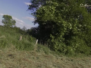 Lucy Cat luxurious harlot poses in fr