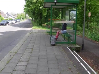 Lara-Cumkitten naughty prostitute caresses beautiful tits