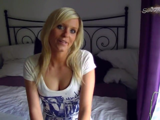 schnuggie91 naughty bitch caresses natural tits