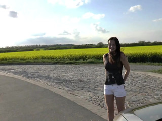 Young Devotion lustful mare fucks both holes