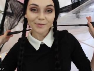 Catjira pretty model fucks pussy