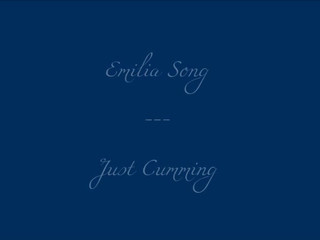 EmiliaSong hot chick with big booty poses in lingerie