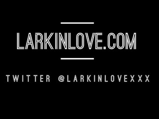 Larkin Love hot bitch gently fucks sex toy