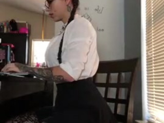 Princesspineapple69 wonderful davalka masturbates pussy phallus