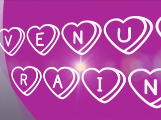 Venus Rain busty lady masturbates shaved pussy