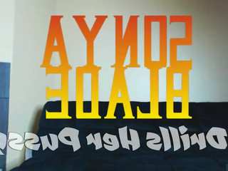 Felicia Vox big boobed slut jerking her pussy with a phallus