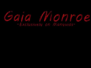 Gaia Monroe erotic gymnast effectively changes poses