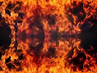 Lady Fyre naughty chick caresses vagina with fingers