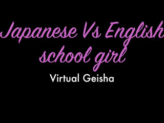 Virtualgeisha the charming bitch is fucked with sex toy
