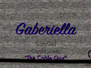 Gaberiella ass fucks her pussy hard