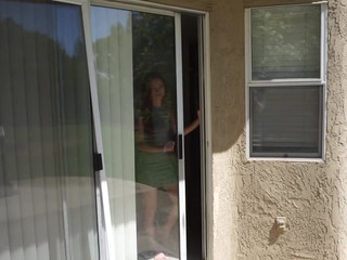 Haley420 imposing slut fucks pussy with fingers