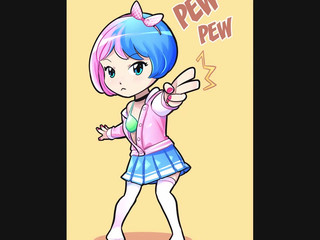 Lana Rain busty lady shows off her charms